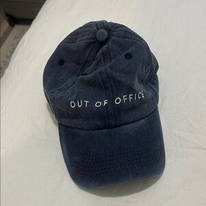 Out of Office Navy Blue Cap
